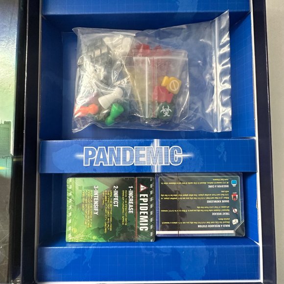 2012 New Pandemic board Game ages 8+ 2-4 player sealed cards - Picture 5 of 11